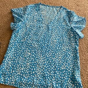 Blue blouse